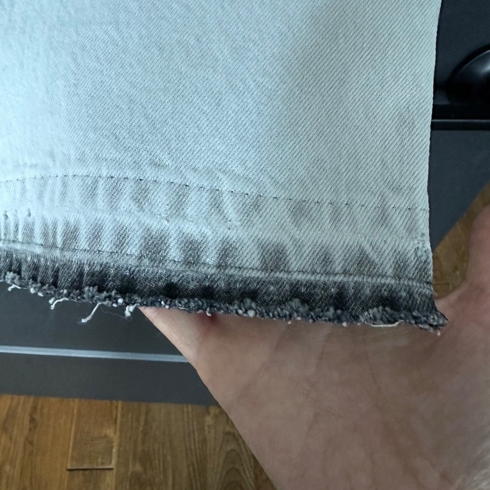 NWT | The Kooples | Straight Bleached Jeans Button Fly - Picture 5 of 10